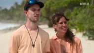 Dan and Sarah in All the Sharks | Image via YouTube/Netflix